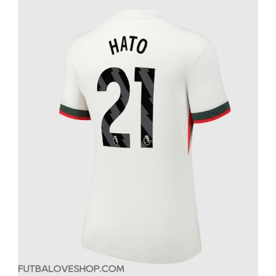 Dres Chelsea Jorrel Hato #21 Preč pre Ženy 2025-26 Krátky Rukáv Dres Chelsea Jorrel Hato #21 Preč pre Ženy 2025-26 Krátky Rukáv